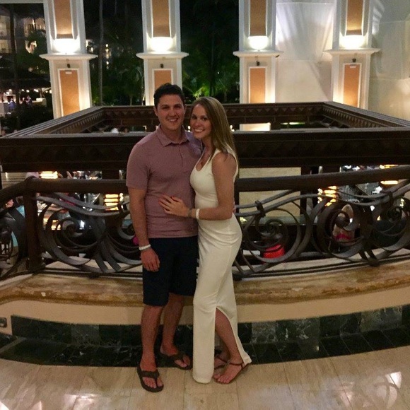 Kittenish/Jessie James Decker white maxi dress - Picture 4 of 4